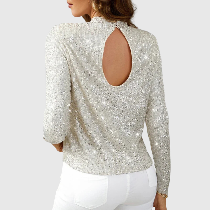 Rosabel | Shimmering Party Top