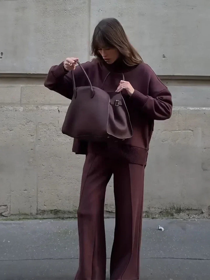 Serena - Complete coordinated oversized jumper set