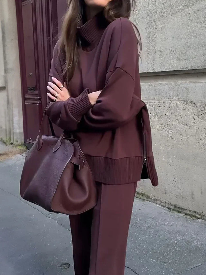 Serena - Complete coordinated oversized jumper set