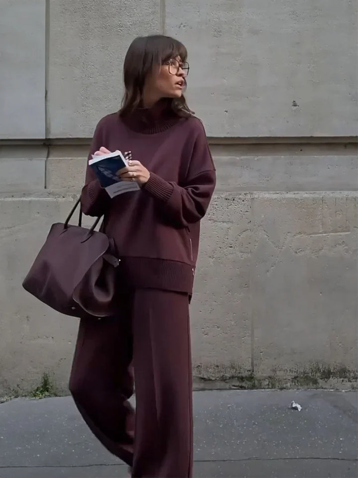 Serena - Complete coordinated oversized jumper set