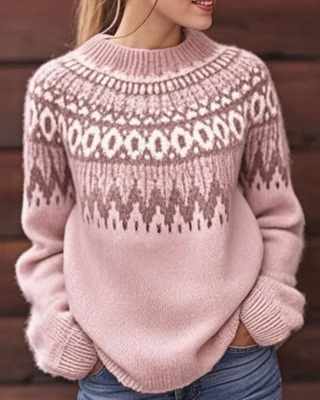 ELSA | NORDIC KNIT SWEATER