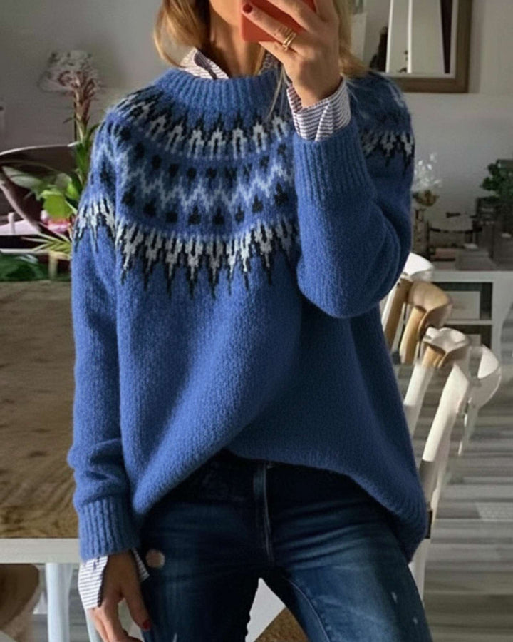ELSA | NORDIC KNIT SWEATER