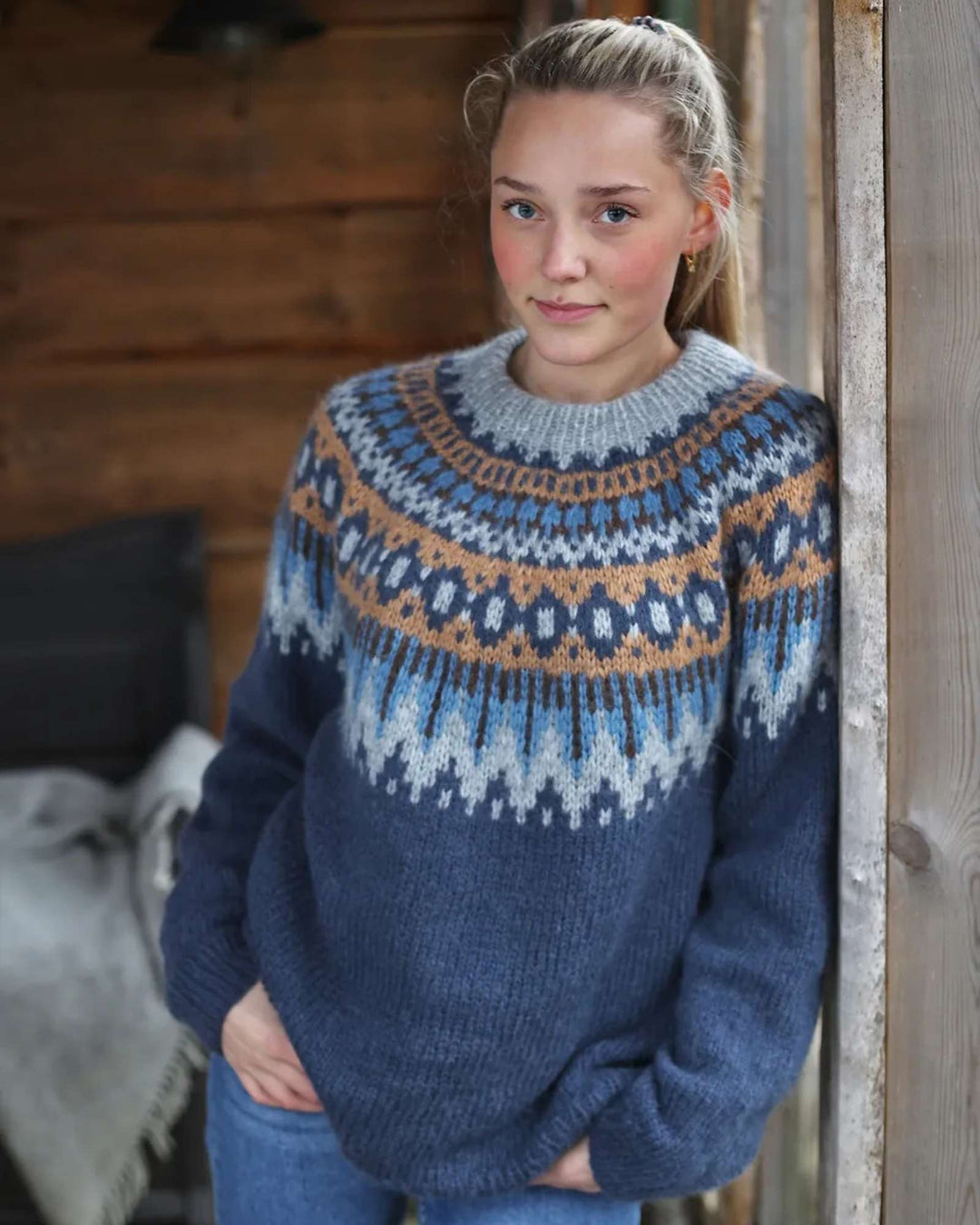 ELSA | NORDIC KNIT SWEATER
