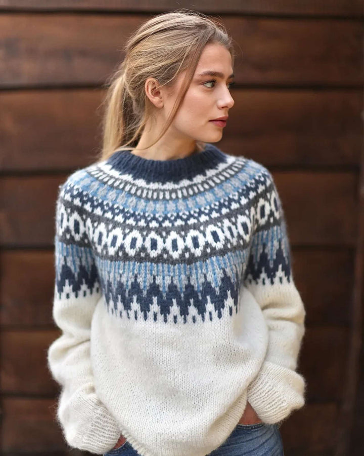 ELSA | NORDIC KNIT SWEATER
