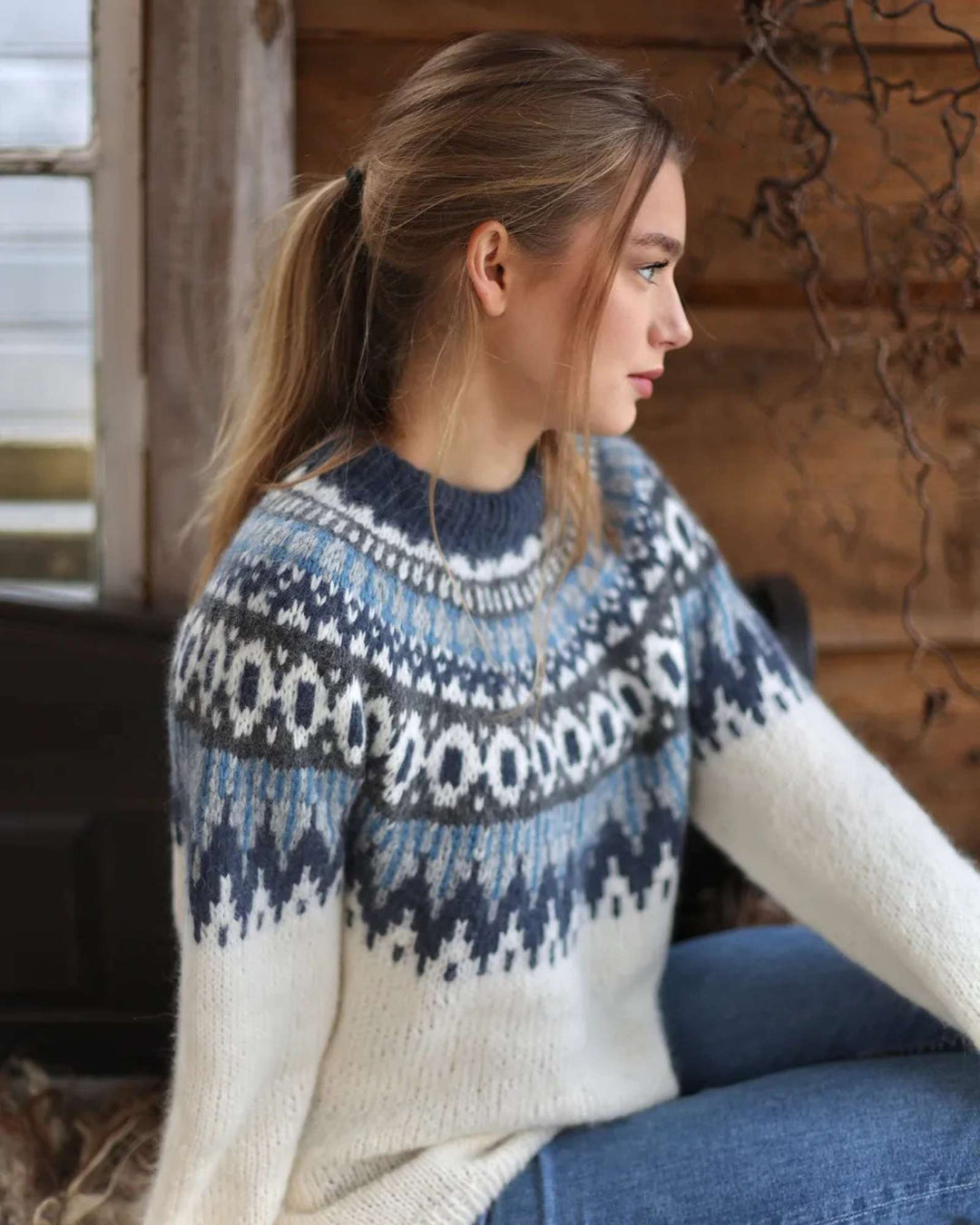 ELSA | NORDIC KNIT SWEATER