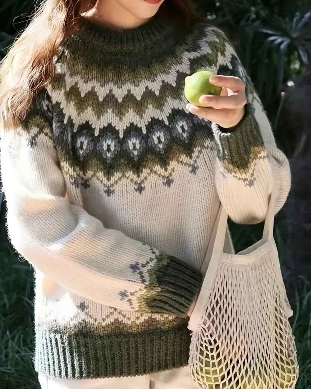 ELSA | NORDIC KNIT SWEATER