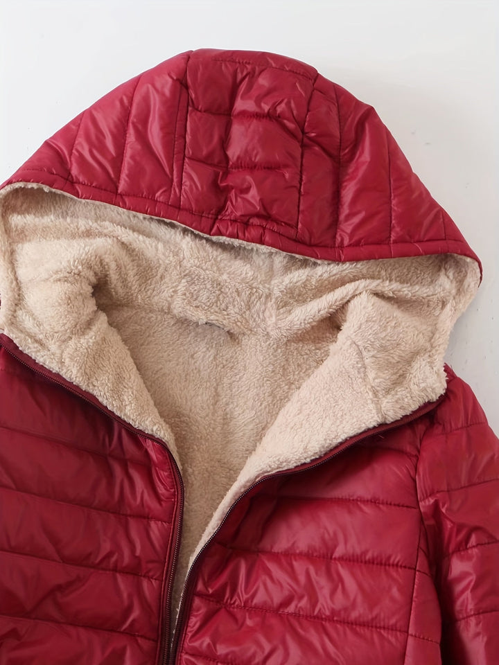 VICKY™ - Cozy Fleece-Lined Puffer Jacket