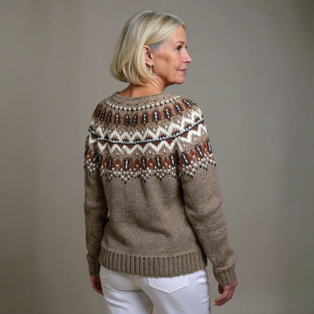Richard & Helen - Classic Icelandic Wool Vintage Cardigan