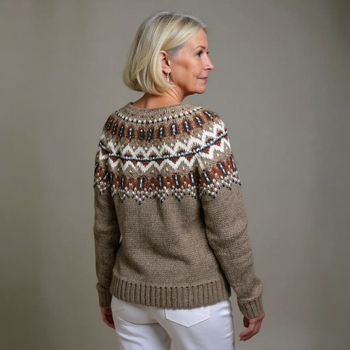 Richard & Helen - Classic Icelandic Wool Vintage Cardigan