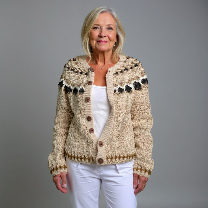 Richard & Helen - Classic Icelandic Wool Cardigan